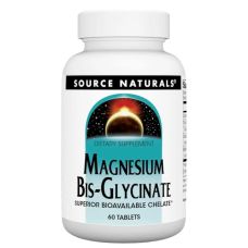 Бисглицинат магния Source Naturals Magnesium BisGlycinate 60 таб