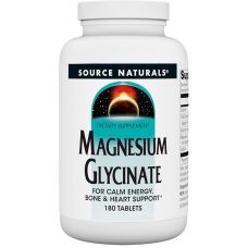 Магній гліцинат Source Naturals Magnesium Glycinate 180 таб