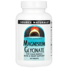 Магний глицинат Source Naturals Magnesium Glycinate 60 таб