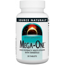 Мультивітамінний комплекс щодня Source Naturals Mega-One 30 таб