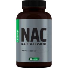 N-ацетилцистеин Sporter NAC 600 мг 90 капс
