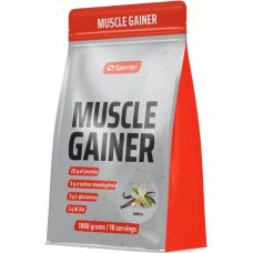Гейнер Sporter Muscle Gainer 1 кг Ваніль