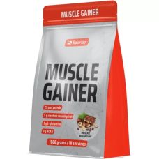 Гейнер Sporter Muscle Gainer 1 кг Шоколад Фундук