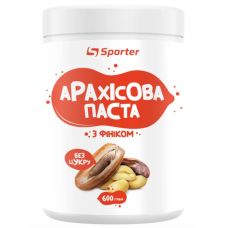 Sporter Арахисовая Паста Классическая c Фиником 600 г