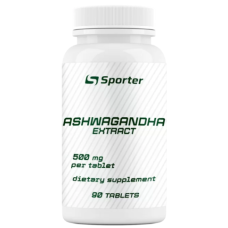Ашваганда 500 мг Sporter Ashwagandha Extract 90 таб