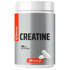 Креатин моногідрат Sporter Creatine 700 мг 200 капс