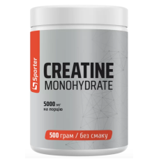 Креатин Моногідрат Sporter Creatine Monohydrate 500 г