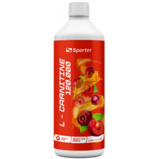 Жироспалювач Л-Карнітін Sporter L-carnitine 120000 1000 мл Вишня