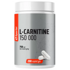 Жироспалювач L-Карнітін Sporter L-carnitine 150000 200 капс