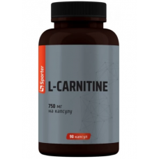 Л-карнітин Sporter L-carnitine 750 мг 90 капс