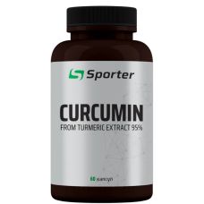 Экстракт куркумы с биоперином Sporter Curcumin 95% 495 мг 60 капсул