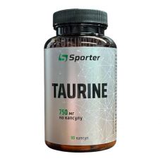 Амінокислота Таурін Sporter Taurine 750 мг 90 капс