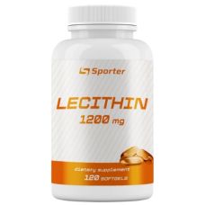 Соєвий Лецитин з Вітаміном Е Sporter Lecithin 1200 мг + vitamin Е 120 софтгель