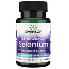Селен Swanson Selenium Selenoexcell (organically bound) 200 мкг 60 капс