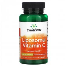 Ліпосомальний Вітамін З Swanson Vitamin C Liposomal 1000 мг 60 таб