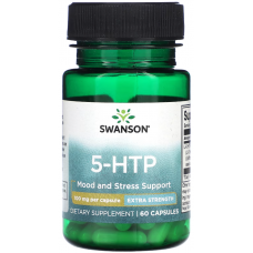 5-гідрокістриптофан підвищеної сили дії Swanson 5-HTP 100 mg 60 caps
