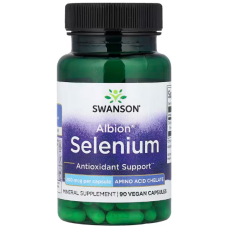 Селен Swanson Albion Selenium 200 мкг 90 капс