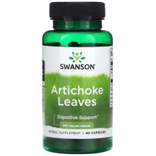 Артишок листья Swanson Artichoke Leaves 500 60 капс