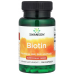 Біотин Swanson Biotin 5000 мкг 100 капс