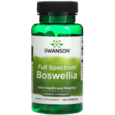 Босвеллия полного спектра Двойной силы действия Swanson Boswellia Full Spectrum 800 мг 60 капс