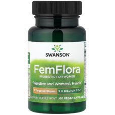 Пробіотик для жінок Swanson Femflora Probiotic for Women 60 капс