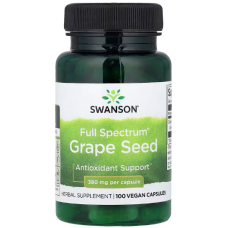 Виноградні кісточки Swanson Grape Seed Full Spectrum 380 мг 100 вег капс