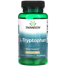 Аминокислота L-Триптофан Swanson L-Tryptophan 500 мг 60 капс