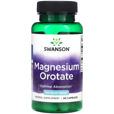 Магній оротат 40 мг Swanson Magnesium Orotate 60 капс