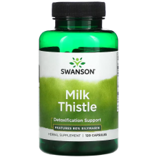 Расторопша Силимарин Swanson Milk Thistle Features 80% Silymarin 120 капс