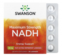 Swanson NADH 20 мг 30 льодяників