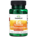 Вітамін В6 Піридоксин гідрохлорид Swanson Vitamin B6 Pyridoxine Energy and Cardiovascular Support 100 мг 100 капс