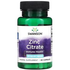 Цинк Цитрат Swanson Zinc Citrate 30 мг 60 капс