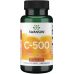 Вітамін C із шипшиною Swanson Vitamin C with Rose Hips 500 мг 100 капс