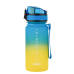 Пляшка для води UZspace Frosted Gradient 3034 350 мл Жовто-блакитний