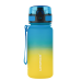 Бутылка для воды UZspace Frosted Gradient 3034 350 мл Желто-голубой