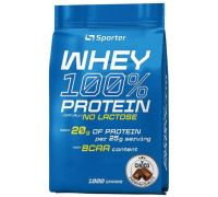 Sporter Whey 100% Protein 1 кг lactose free