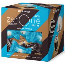 Цукерки протеїнові Sporter Zero One Mix 15 штук по 15 г