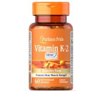 Puritans Pride Vitamin K-2 (MenaQ7) 50 mcg 60 Softgels