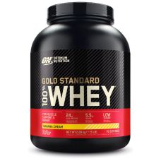 Протеин сывороточный Optimum Nutrition Gold Standard 100% Whey (Европа) 2280 г Banana Cream