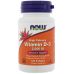 Вітамін Д3 50 мкг NOW Foods Vitamin D3 2000 МО 120 softgels