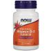 Вітамін Д3 високоактивний (Холекальциферол) NOW Vitamin D3 5000 МО 120 softgels