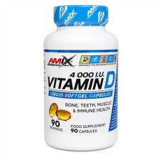Витамин Д3 Vitamin D3 Amix 4000 МЕ 90 капс