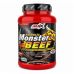 Яловичий протеїн Amix Monster Beef Anabolik 1000 г порошок полуниця банан