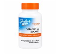 Doctors Best Vitamin D3 5000 МО 180 софтгель