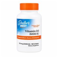 Doctors Best Vitamin D3 5000 МЕ 180 софтгель