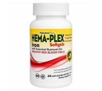 Natures Plus Hema-Plex Iron Softgels 60 капс