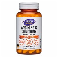 NOW Foods Arginine and Ornithine Sports 500 мг/250 мг 100 вег капс