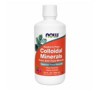 NOW Foods Colloidal Minerals 946 мл Малиновий смак