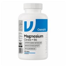 Магний цитрат Magnesium Citrate 400 mg B6 OstroVit 90 таб
