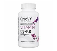 OstroVit Vitamin D3+K2 Softgels 90 капс